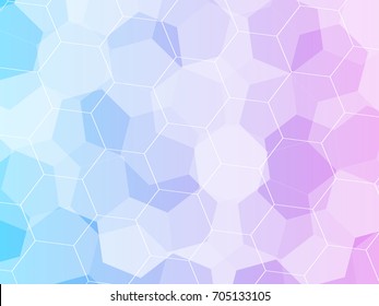 Abstract polygonal background. Pastel background for your creativity