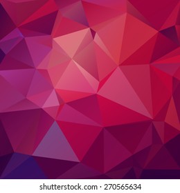 Abstract polygonal background with pink and lilac triangles.