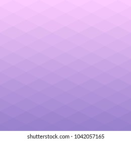 Abstract polygonal background of rhombus. Geometry triangle, mosaic illustration with gradient colors.