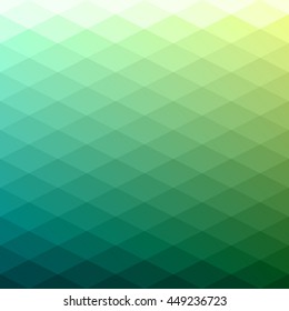 Abstract polygonal background of rhombus. Geometry triangle, mosaic illustration with gradient colors.