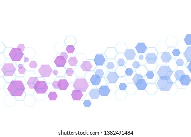Abstract polygonal background. Technology and science wallpaper template with polygonal shape.Medical banner template with space for text. Business vector illustration.