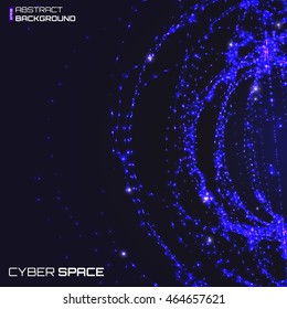 Abstract polygonal background. Technology background suitable as a backdrop for projects on modern technology and computing