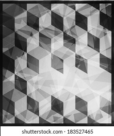 Abstract polygonal background. Triangles background for  design. Geometrical