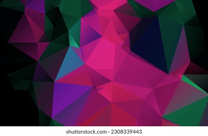 Abstract polygonal background. Triangles design for your business.