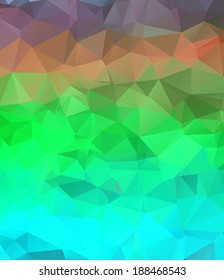 Abstract polygonal background. Triangles background. Geometrical lines