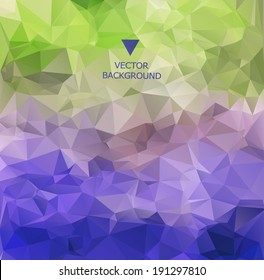 Abstract polygonal background. Triangles background. Geometrical lines