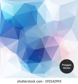 Abstract polygonal background. Triangles background. Geometrical lines