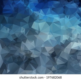 Abstract polygonal background. Triangles background. Geometrical lines