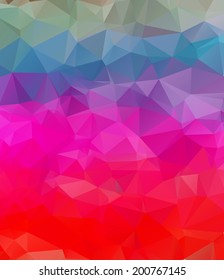 Abstract polygonal background. Triangles background. Geometrical lines