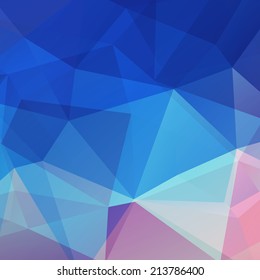 abstract polygonal background. Triangles background for your design
