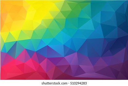 abstract polygonal background, vector