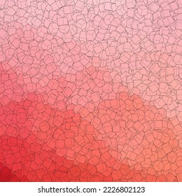 Abstract polygonal background. Vector geometric template for the presentation of promotional materials. Website background layout design. Light red cube. 