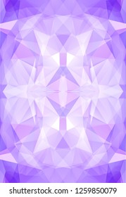 Abstract polygonal background. Vector illustration in futuristic style. Geometric colorful triangle texture for covers, cases, poster, banner, web. Mosaic surface.