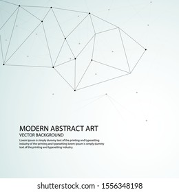 abstract polygonal background, vector illustration
