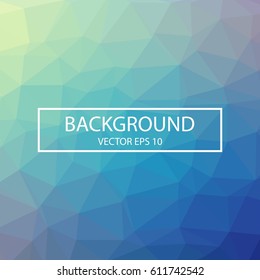Abstract polygonal background, vector illustration eps 10.