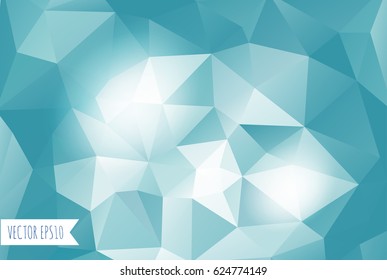 Abstract polygonal background. Vector illustration for your design.