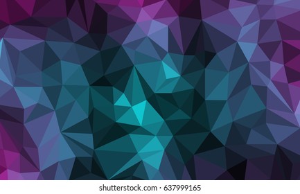 Abstract polygonal background. Vector illustration for your design.