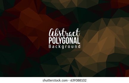 Abstract polygonal background. Vector illustration for your design.
