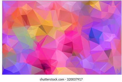 Abstract polygonal background for your design