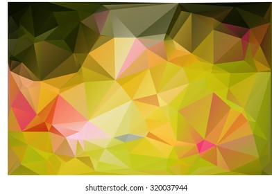 Abstract polygonal background for your design