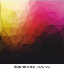Abstract polygonal background for your design