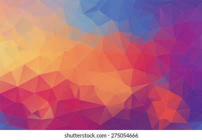 Abstract polygonal background for your web design