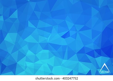 Abstract polygonal background.Geometric background.Triangle vector background.