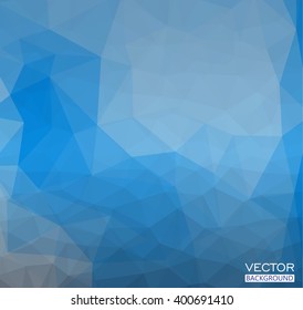 Abstract polygonal background.Mosaic background.Geometric background.Triangle vector background.