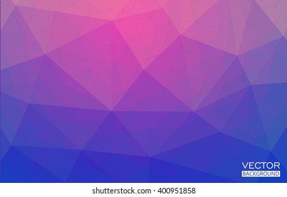 Abstract polygonal background.Mosaic background.Geometric background.Triangle vector background.