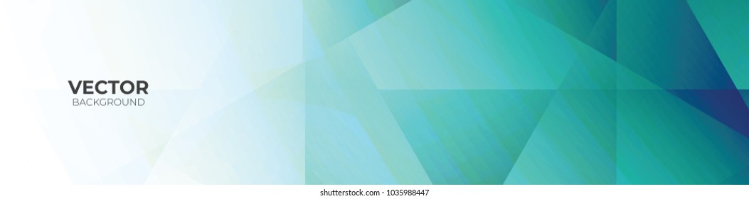 abstract polygonal banner background