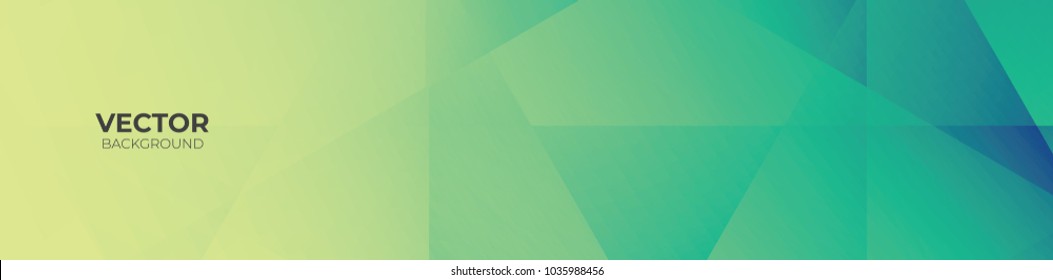 abstract polygonal banner background