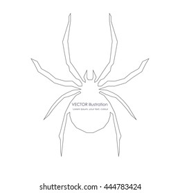 Abstract polygonal beetle. Geometric hipster illustration. Polygonal poster.