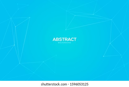 Abstract polygonal blue background. Vector ui gradient. 