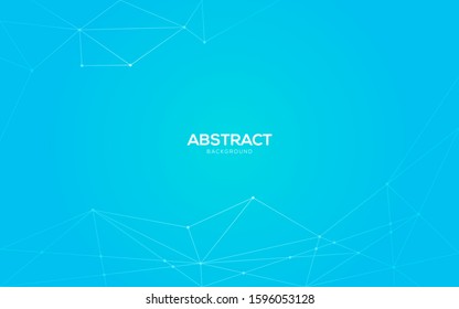 Abstract polygonal blue background. Vector ui gradient. 