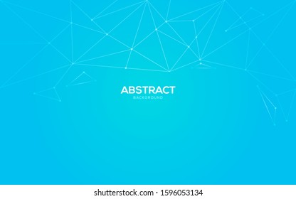 Abstract polygonal blue background. Vector ui gradient. 