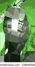 abstract polygonal boot
