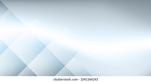 Abstract polygonal design, blue gradient background Vector illustration.