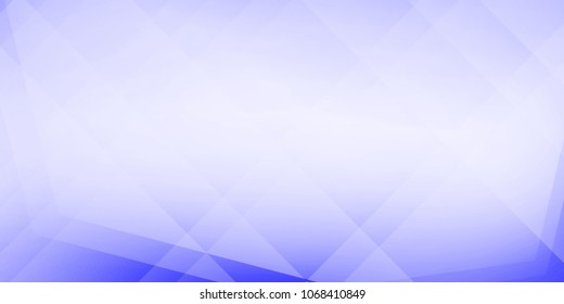 Abstract polygonal design, blue gradient background decoration website Vector.