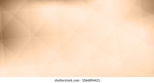 Abstract polygonal design brown gradient background Vector for text messages.