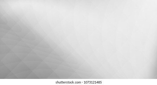 Abstract polygonal design with gray gradient background Vector illustration.