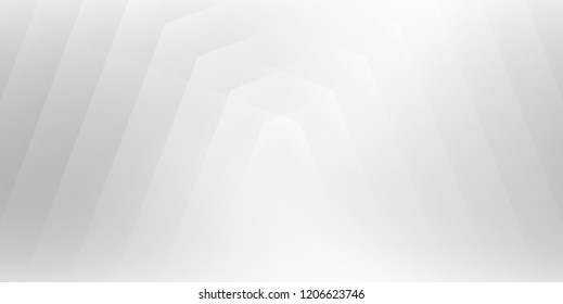 Abstract polygonal design with gray gradient background Vector.