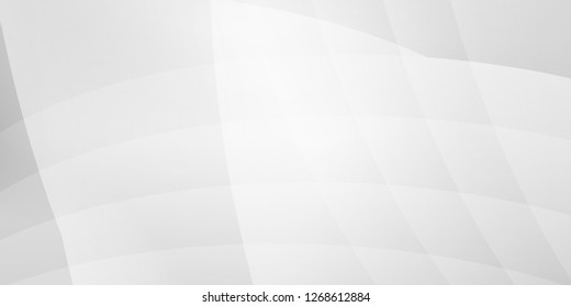 Abstract polygonal design with gray gradient background Vector