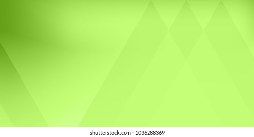 Abstract polygonal design green background vector illustration.