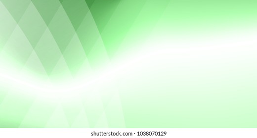 Abstract polygonal design green background vector illustration.