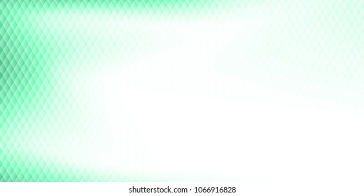 Abstract polygonal design, green gradient background Vector illustration for designers.