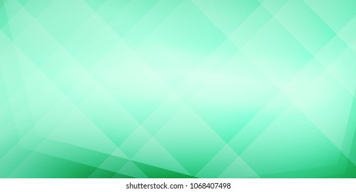 Abstract polygonal design, green gradient background decoration website Vector.