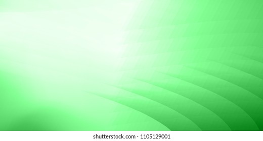 Abstract polygonal design, green gradient background Vector.
