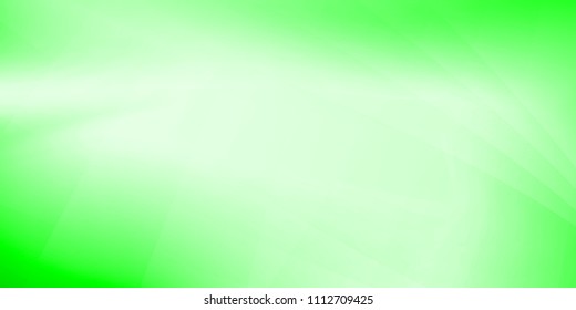 Abstract polygonal design, green gradient background Vector.