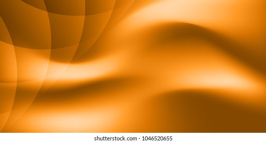 Abstract polygonal design orange gradient background decoration website Vector illustration.