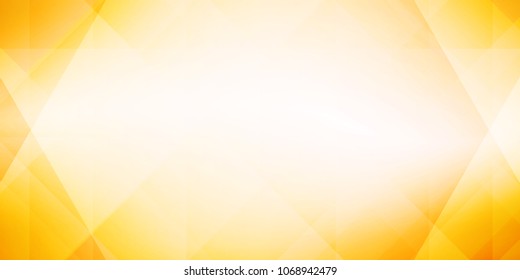 Abstract polygonal design orange gradient background Vector illustration.